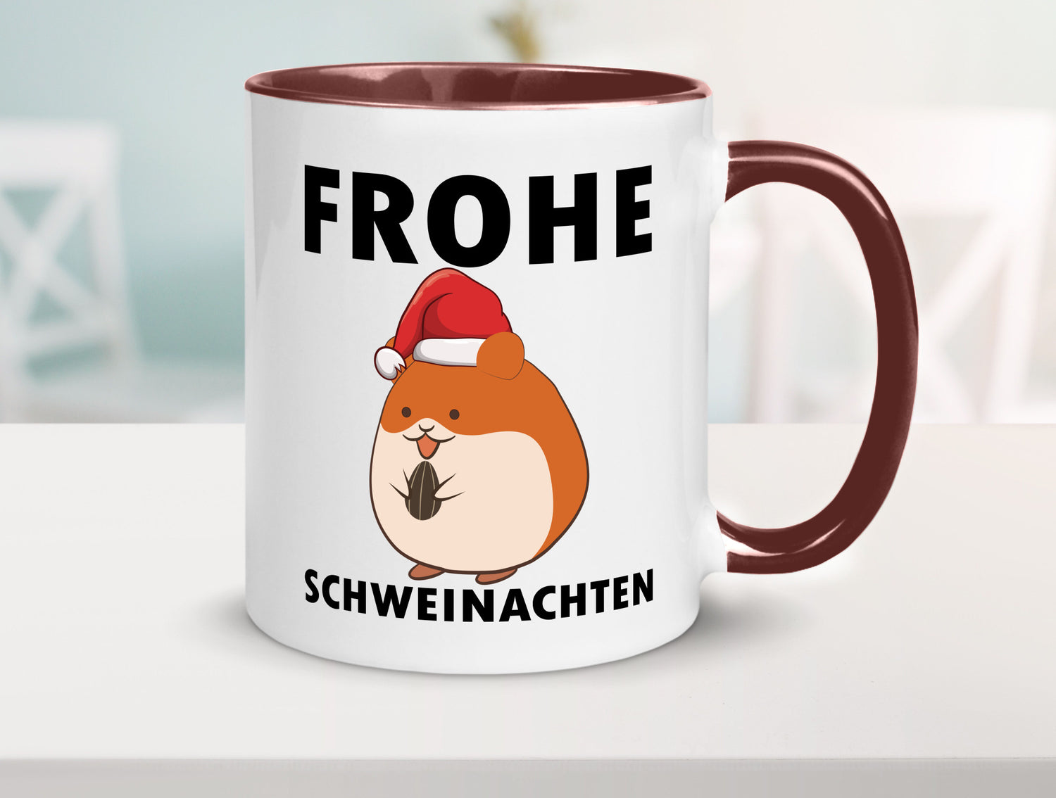 Frohe Schweinachten | Meerschweinchen Weihnachten lustiger Spruch Geschenk