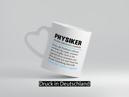 Physiker | Spruch Physik Beruf Definition v2 lustiger Geschenk Arbeit Kollegen