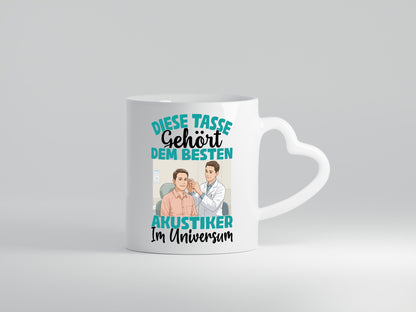 Im Universum: Akustiker | Akustik Hörgeräteakustik Geschenk Humor Geschenkidee