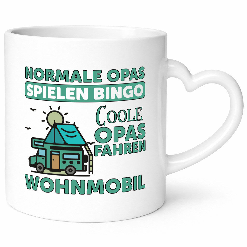 Opas spielen Bingo, coole fahren Wohnmobil | Vögel Geschenk Familie