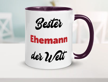Bester Ehemann der Welt | Ehepaar Geschenkidee Humor Tasse