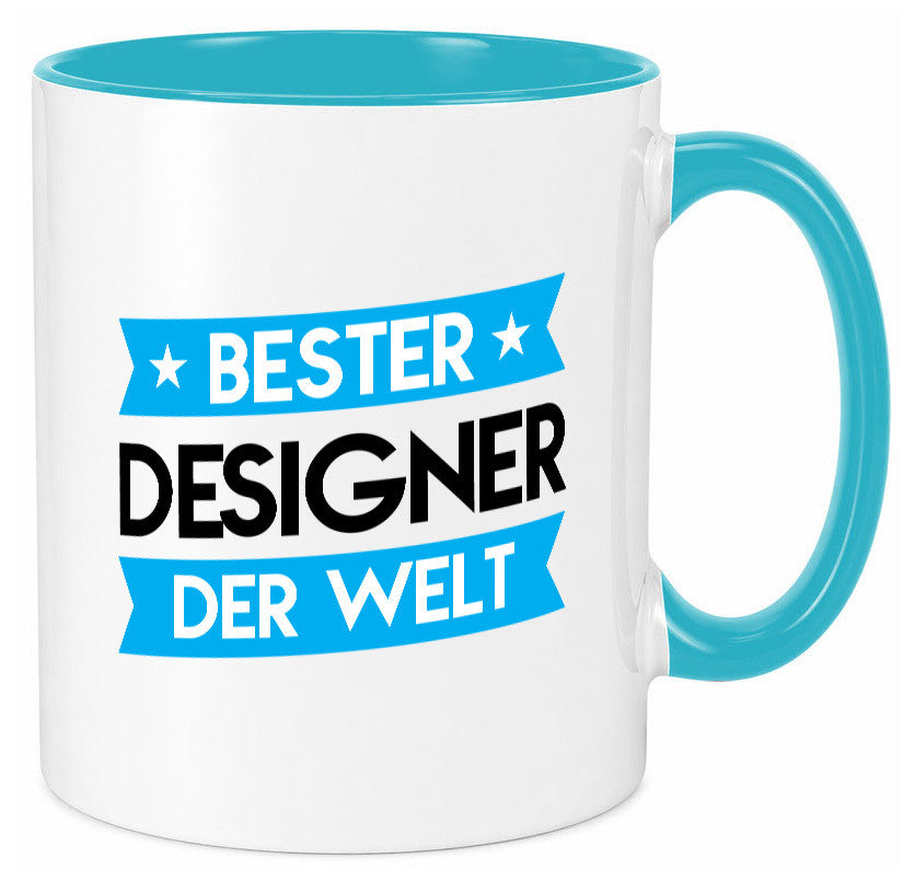 Bester Designer Beruf | Mode Geschenk Arbeit Kollegen Büro lustiger Spruch Tasse