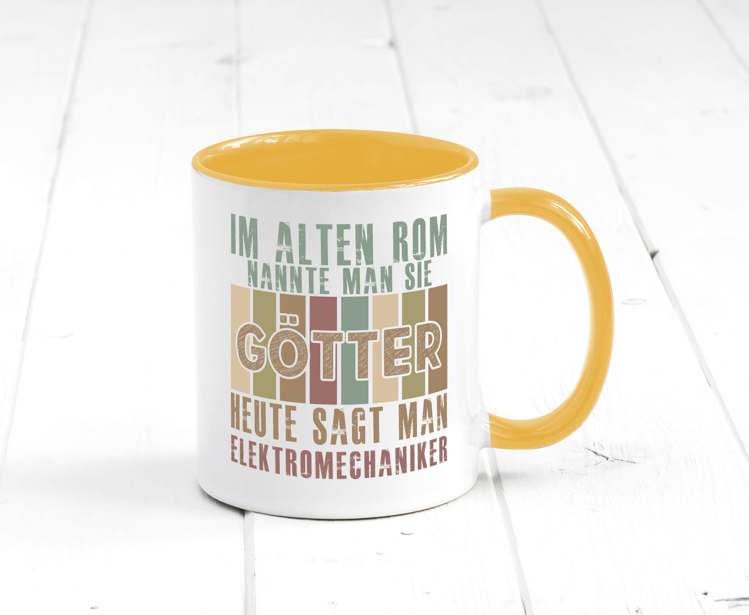 Heute sagt man: Elektromechaniker | Mechaniker Geschenk Humor Geschenkidee