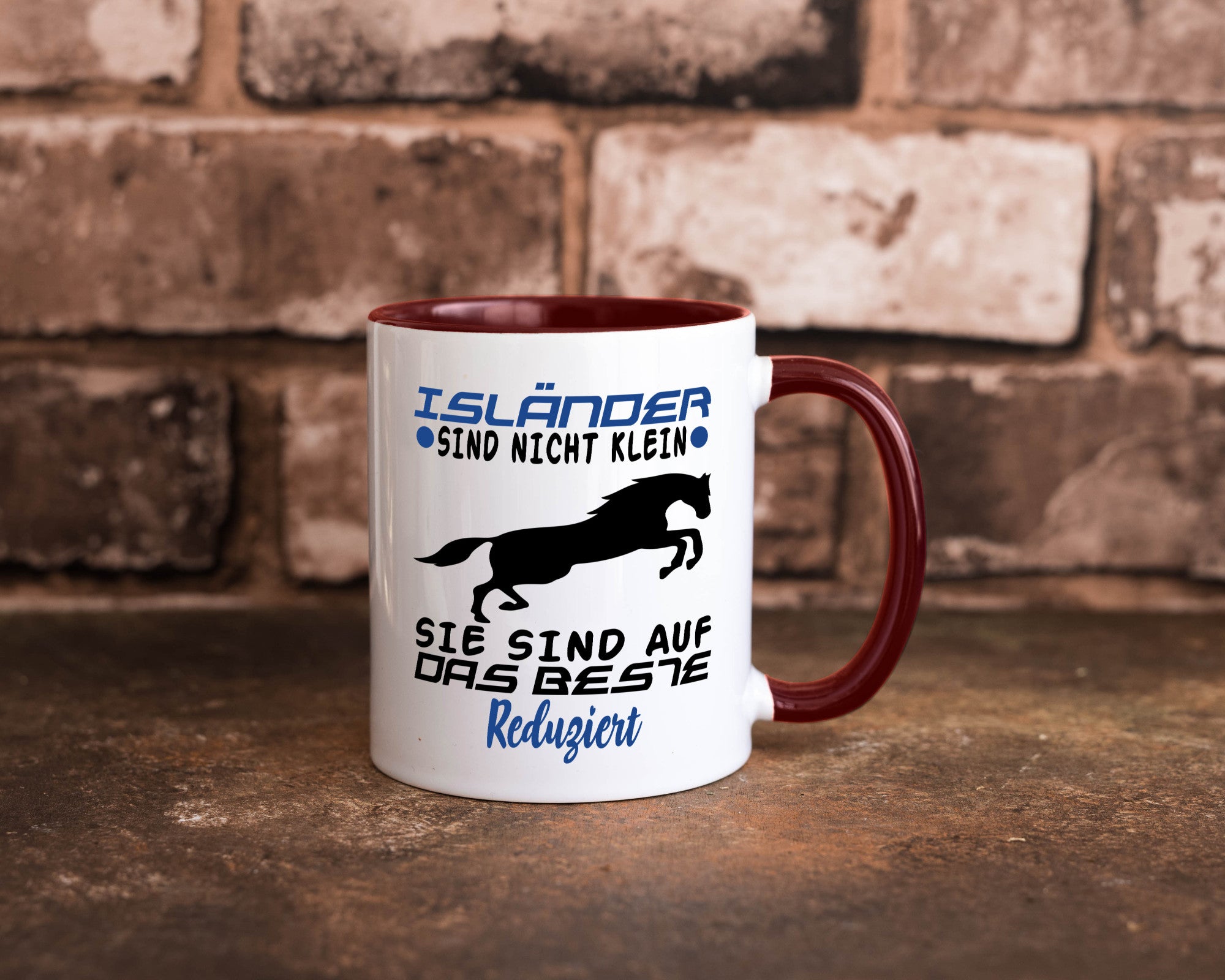 Isländer sind nicht klein | Auf das beste reduziert Geschenk Humor Geschenkidee