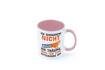 Ich schnarche nicht lustiger Spruch Geschenk Humor Geschenkidee Tasse