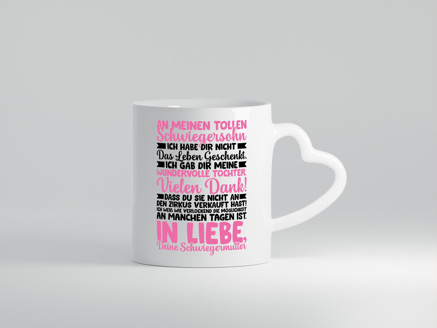 An meinen tollen Schwiegersohn vl9 lustig Familie Geschenkidee Geschenk Tasse