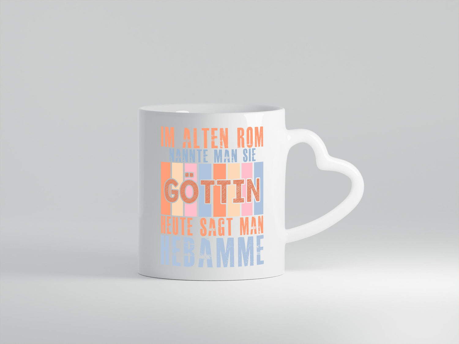 Heute sagt man: Hebamme | Geburtshilfe Humor Geschenkidee Tasse