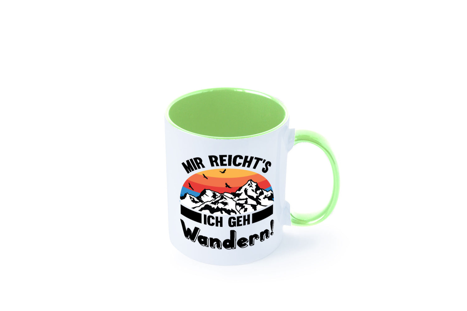 Mir reichts ich geh Wandern | Berge Laufen Natur Humor Geschenkidee Tasse