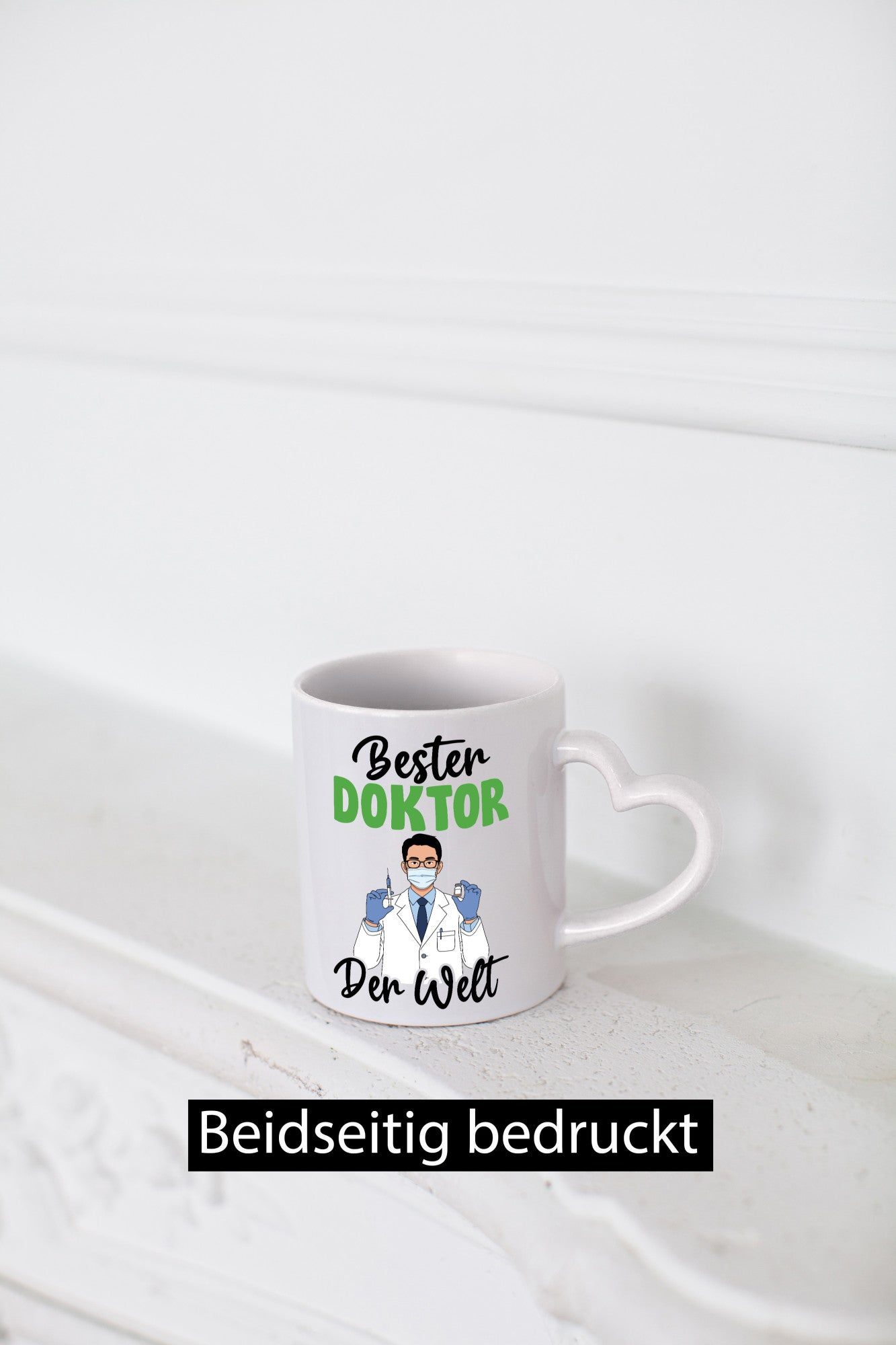 Bester Doktor | Doktorand Doktortitel v2 Humor Geschenkidee Tasse