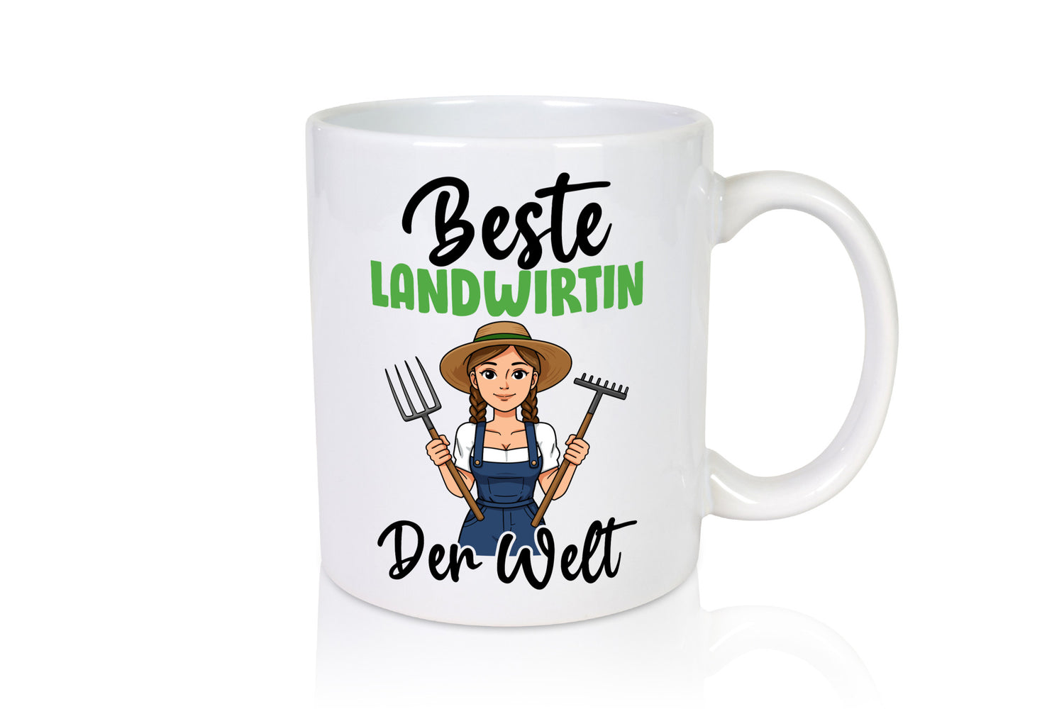 Beste Landwirtin | Bäuerin Landwirtschaft lustiger Spruch Geschenk Humor