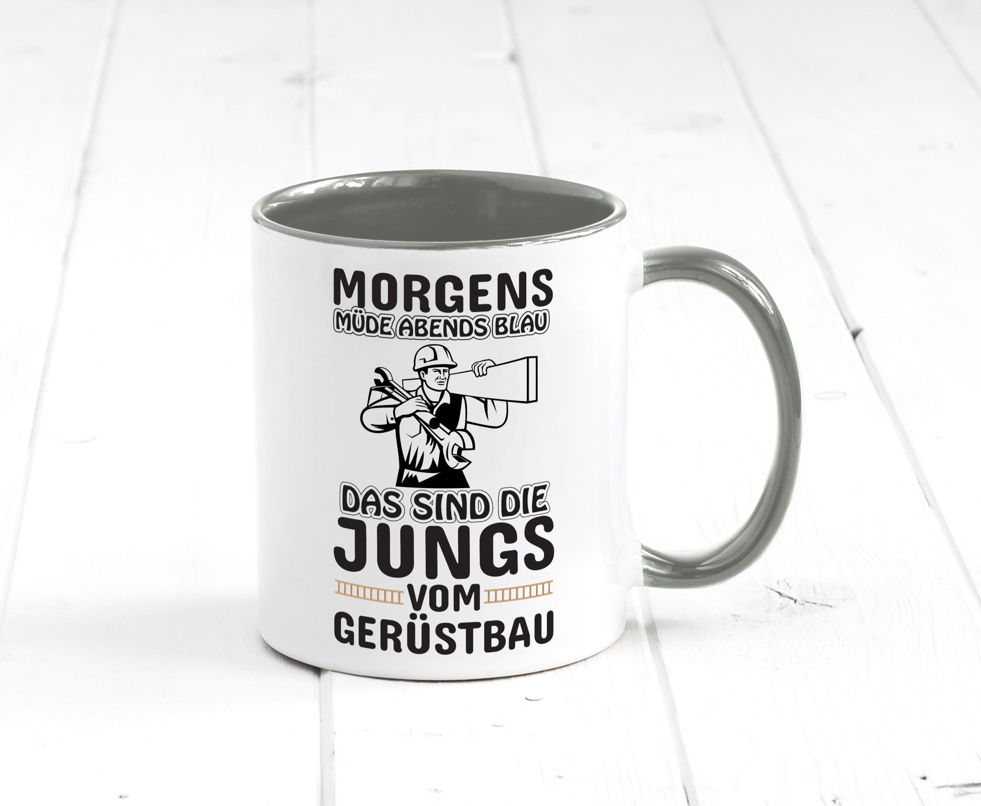 Jungs vom Gerüstbau | Gerüstbauer Tasse Baustelle Geschenk Humor Geschenkidee