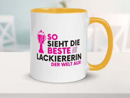 Die Weltbeste Lackiererin | lackieren Geschenk Humor Geschenkidee lustiger