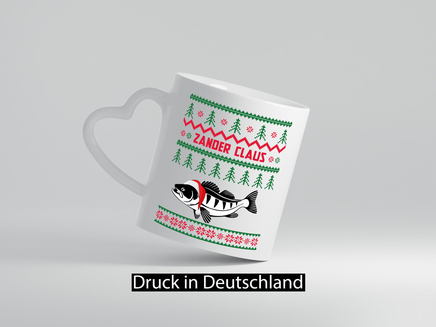 Zander Claus | Fischliebhaber Weihnachten Mitarbeiter Geschenkidee Arbeit