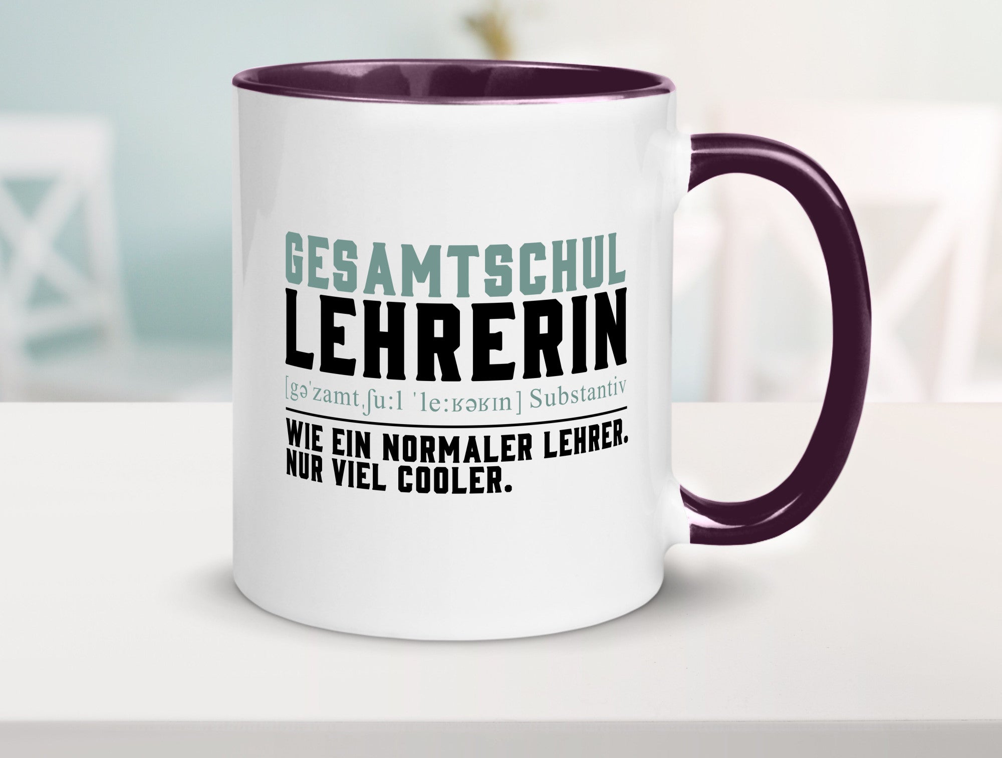 Gesamtschullehrerin | Unterricht Lieblingslehrerin Geschenkidee Humor Tasse