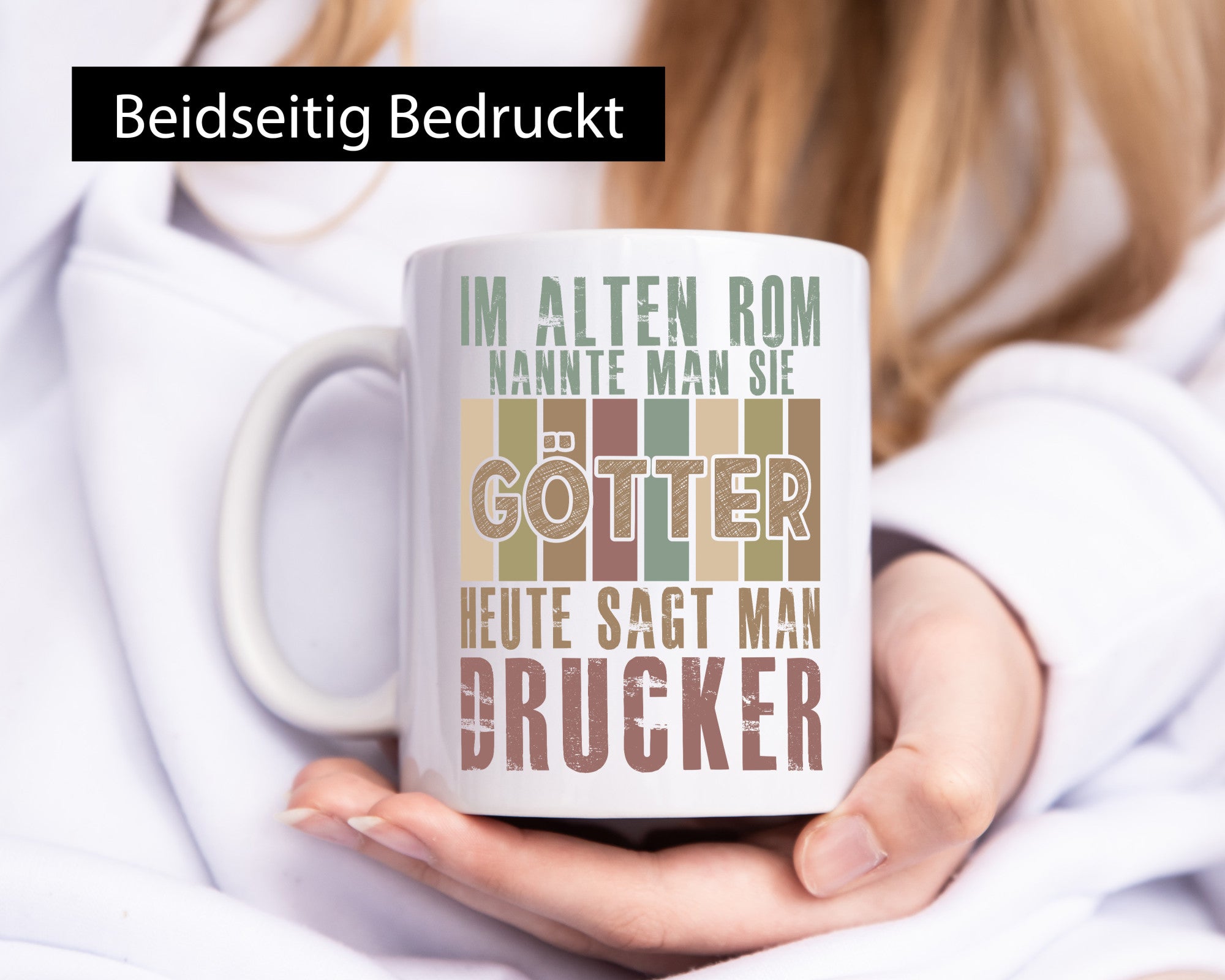 Heute sagt man: Drucker | Druckerei Print Medien Geschenk Humor Geschenkidee