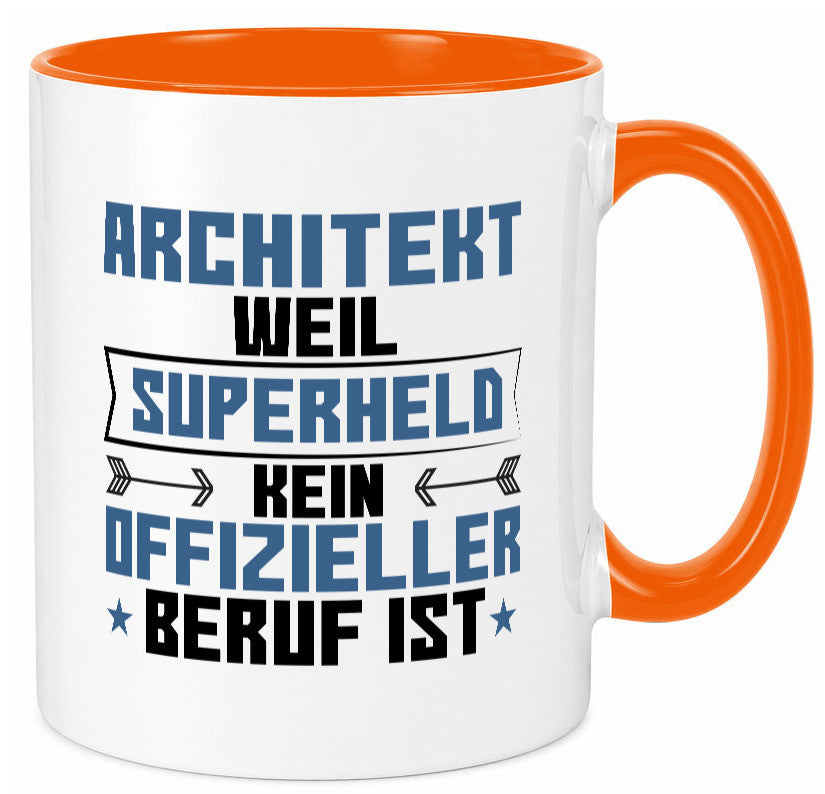Superheld Architekt | Architektur Büro Geschenk Arbeit Kollegen lustiger Spruch