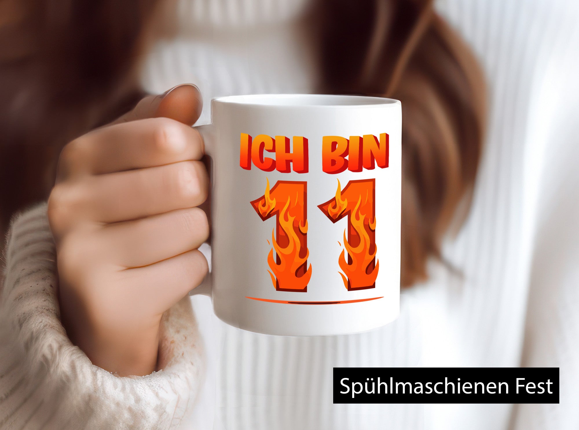 11. Geburtstag | 11 Jahre Drache Geschenk Geschenkidee lustiger Spruch Tasse