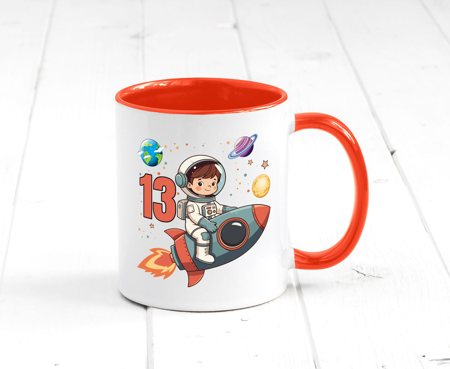 13. Geburtstag | 13 Jahre Astronaut Weltraum lustiger Spruch Geschenk