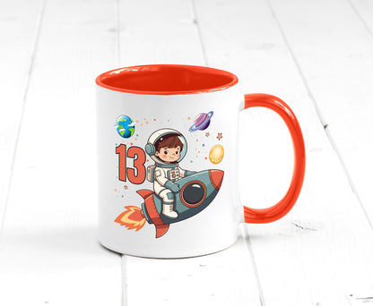 13. Geburtstag | 13 Jahre Astronaut Weltraum lustiger Spruch Geschenk