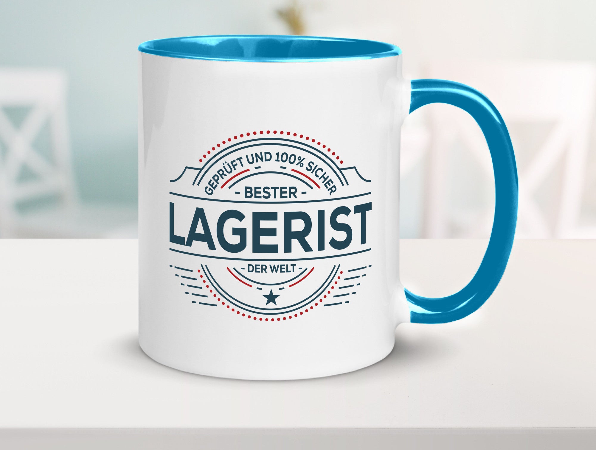 Geprüft und sicher: Lagerist | Lageristen Lager Arbeiter lustiger Spruch