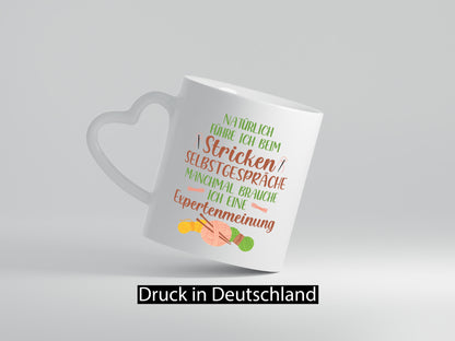 Stricken Selbstgespräche, brauche Expertenmeinung | Nähen Geschenk Humor