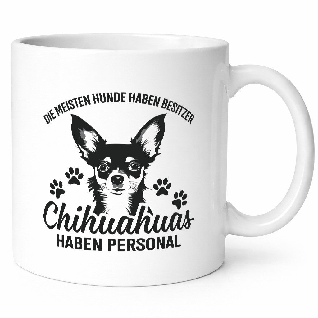 Die meisten Hunde haben Besitzer | Chihuahuas Personal lustiger Spruch Geschenk
