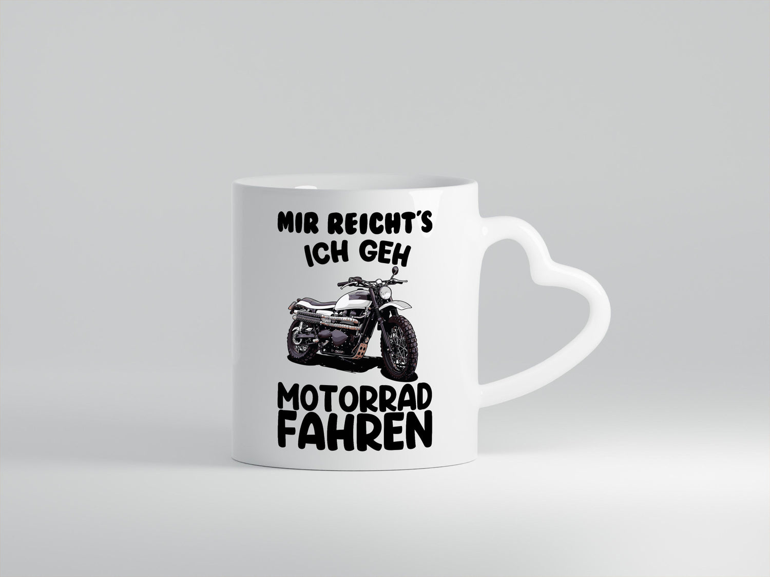 Motorrad Fahrer Tasse Geschenkidee Humor