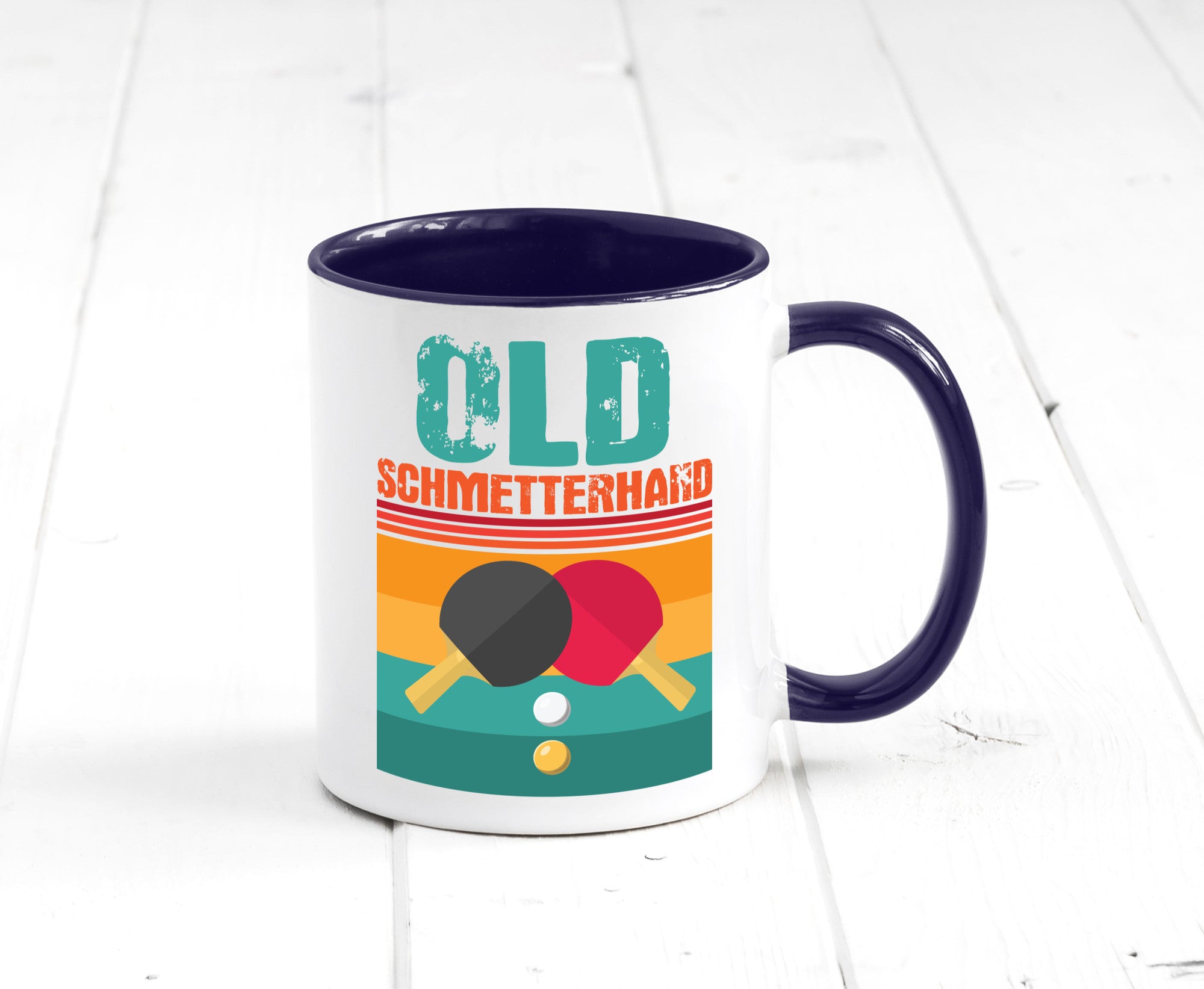 Tischtennis Tasse Humor Geschenkidee