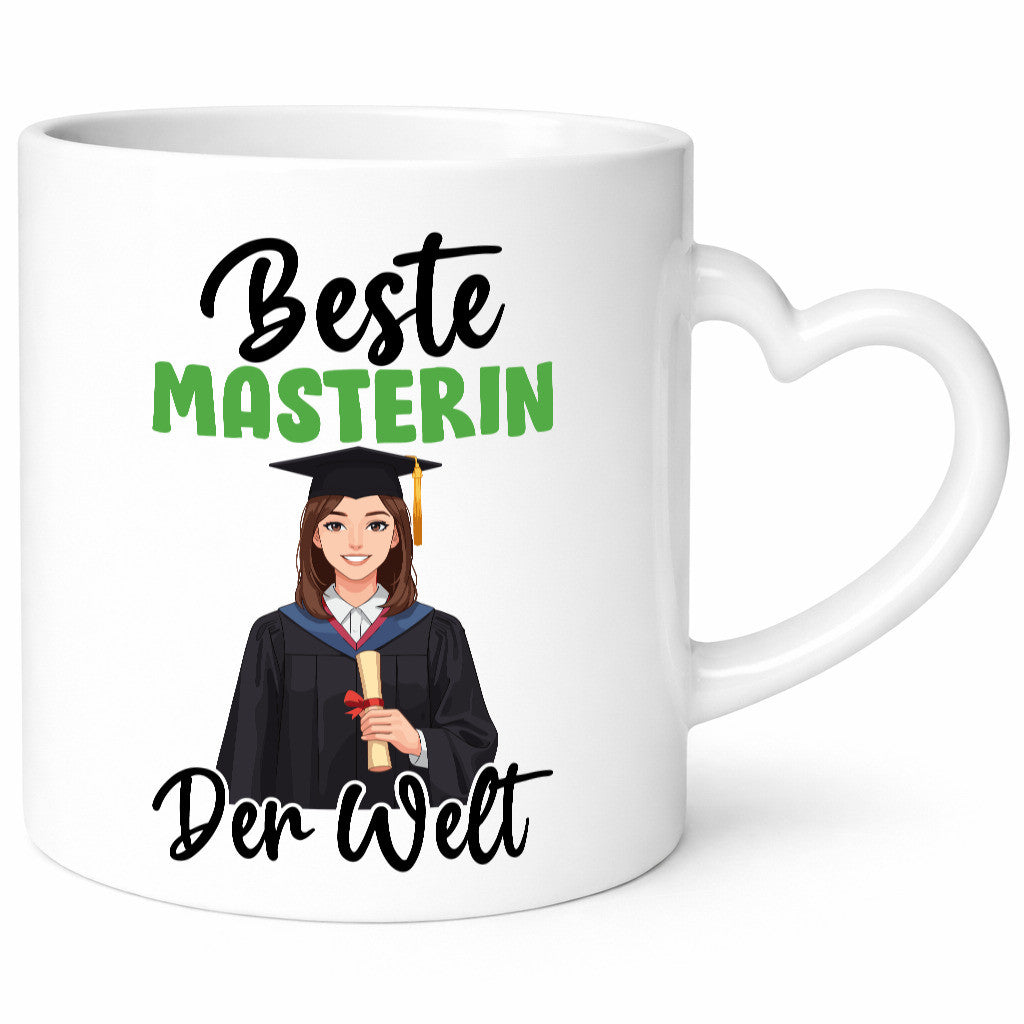 Beste Masterin | Student Uni Studium Humor Geschenkidee Tasse