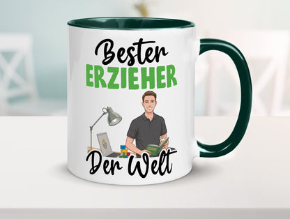 Bester Erzieher | Pädagoge Schule v2 Geschenk Humor Geschenkidee lustiger