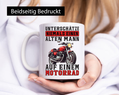 Biker Spruch | Männer Tasse Motorradfahrer Motorrad vl10 v2 Humor Geschenkidee