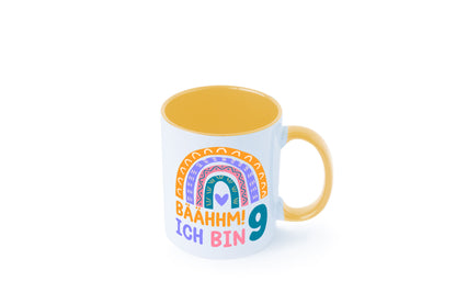 9. Geburtstag | 9 Jahre Regenbogen Bääm Mädchen Geschenk Geschenkidee lustiger