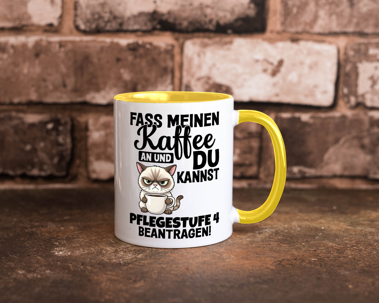 Fass meinen Kaffee an | Pflegestufe 4 Krankenschwester v3 Geschenkidee Humor