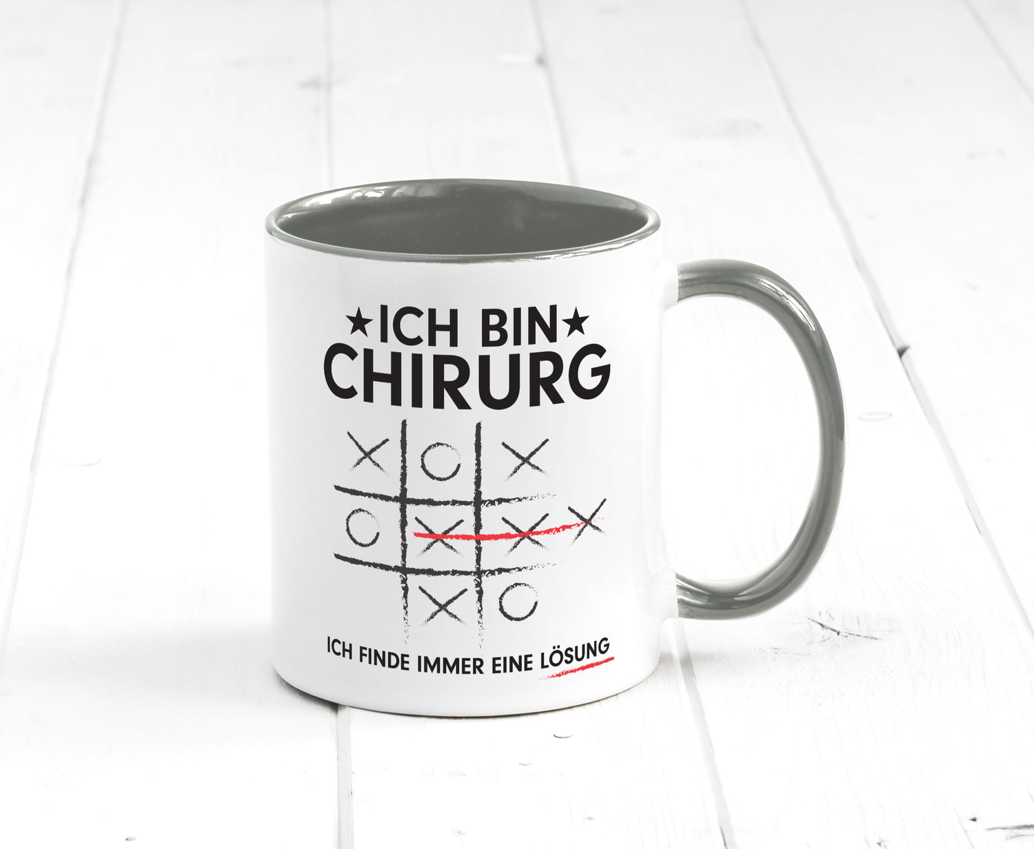 Lösung finden: Chirurg | Medizin Chirurgie v2 Geschenk Humor Geschenkidee