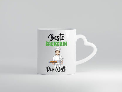 Beste Bäckerin | Bäckerei Frauen Backen v2 Geschenkidee Humor Tasse