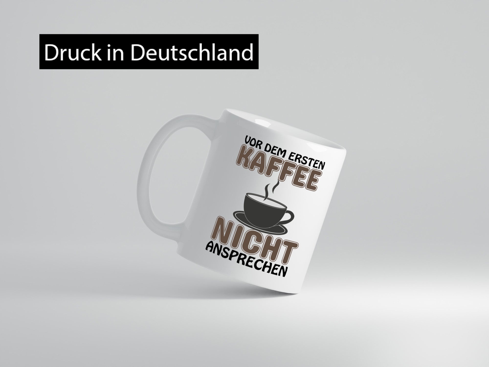 Nicht ansprechen lustiger Spruch Geschenk Humor Geschenkidee Tasse