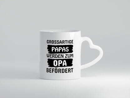 Beförderung zu Opa | Schwangerschaft Spruch Papa Geschenkidee Familie Humor