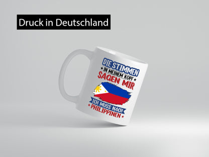 Philippinen | Urlaub Stimmen in meinem Kopf Traumland v2 Geschenk Humor