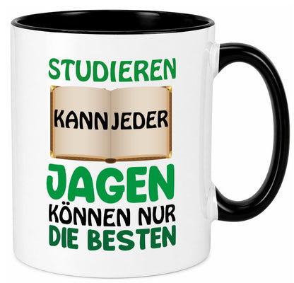 Nur die besten Jäger Humor Geschenkidee Tasse