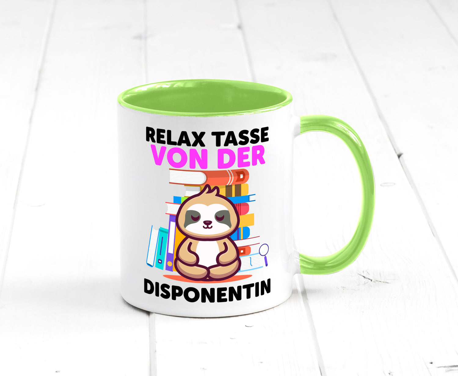 Relax Tasse: Disponentin | Zuteilerin lustig Humor Geschenkidee Geschenk Tasse
