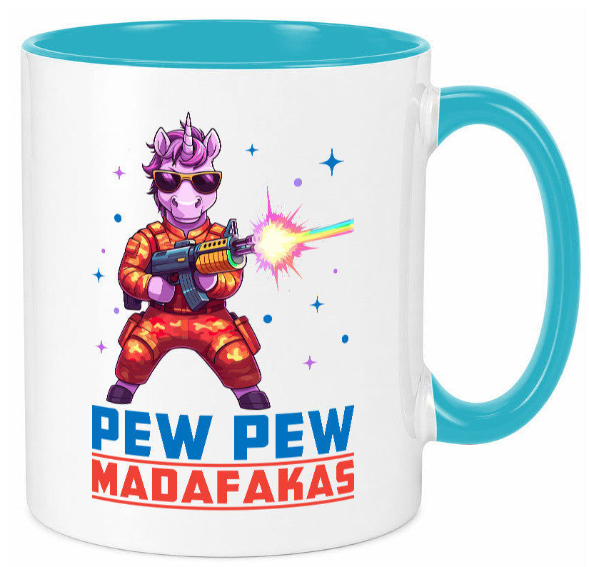Pew Madafakas vl5 lustiger Spruch Geschenk Humor Geschenkidee Tasse