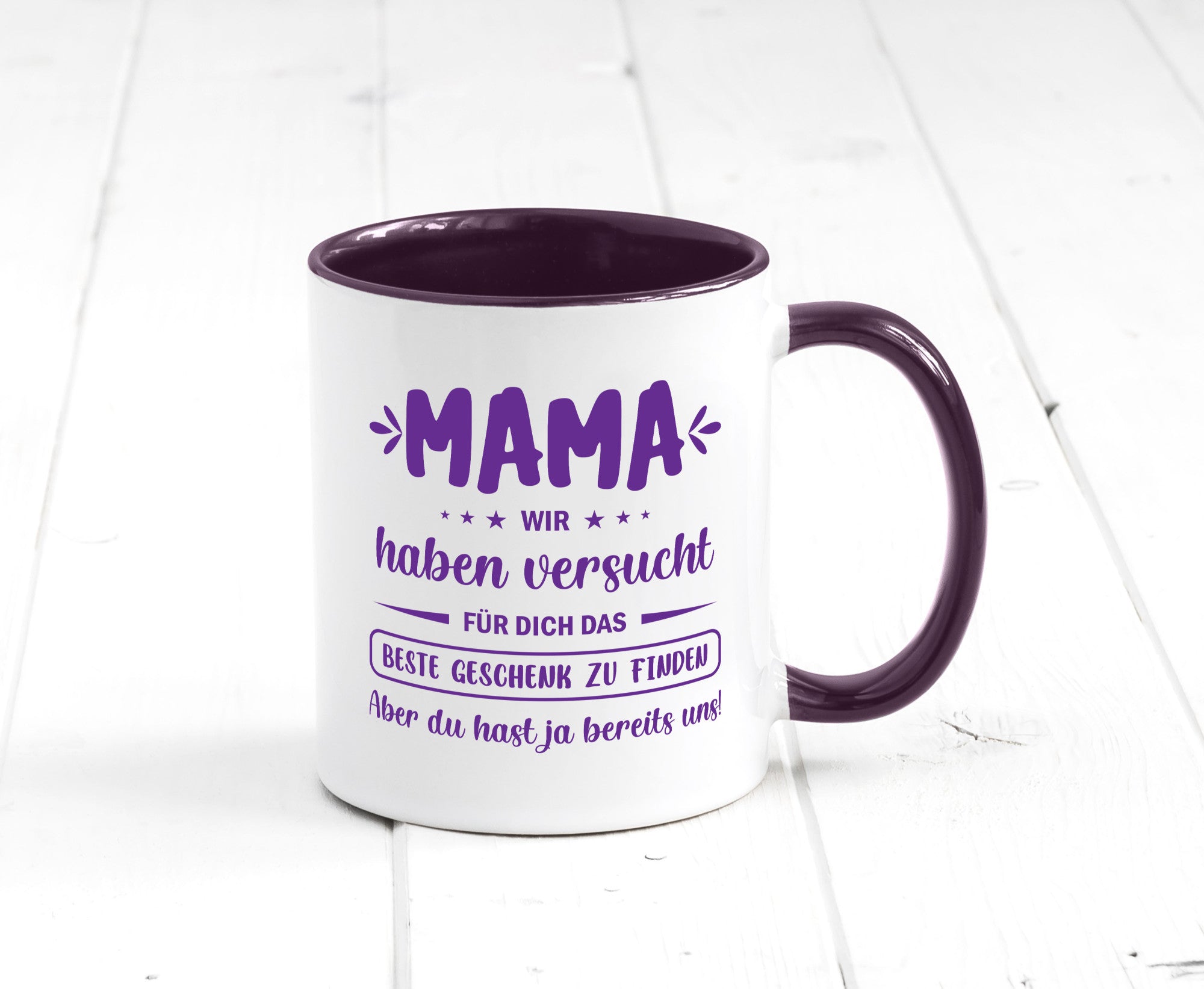 Perfekte geschenk | du hast ja bereits uns Muttertag lustiger Spruch Familie
