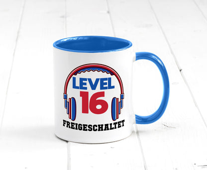 Level 16 Freigeschaltet | 16. geburtstag Gamer lustig Geschenkidee Geschenk