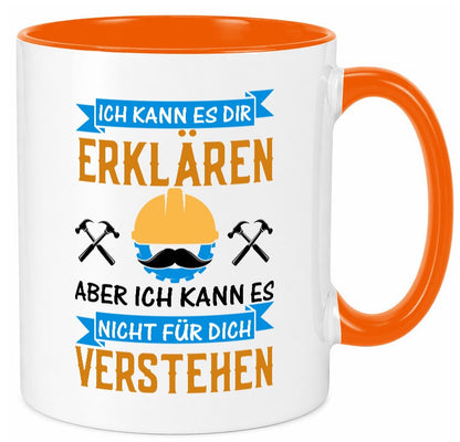 Ich kann es dir erklären | Dumme Mitarbeiter Arbeit lustiger Spruch Geschenk Tasse