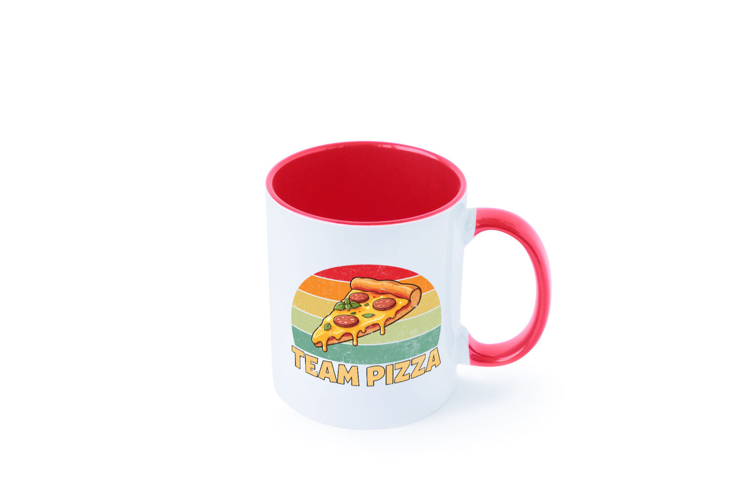 Team Pizza | Pizzaliebhaber Lover v2 Geschenkidee Humor Tasse