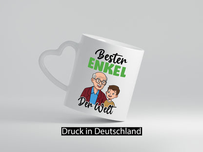Bester Enkel | Großmutter Großvater Oma Opa lustiger Spruch Geschenk Familie