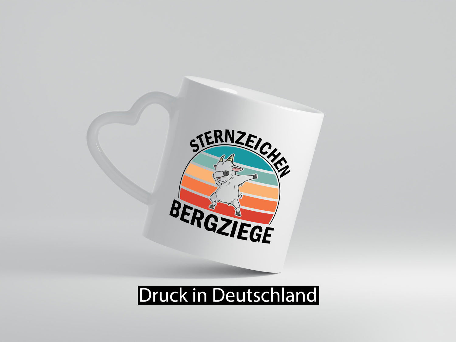 Sternzeichen Bergziege | Berge wandern Wanderer v2 Humor Geschenkidee Tasse