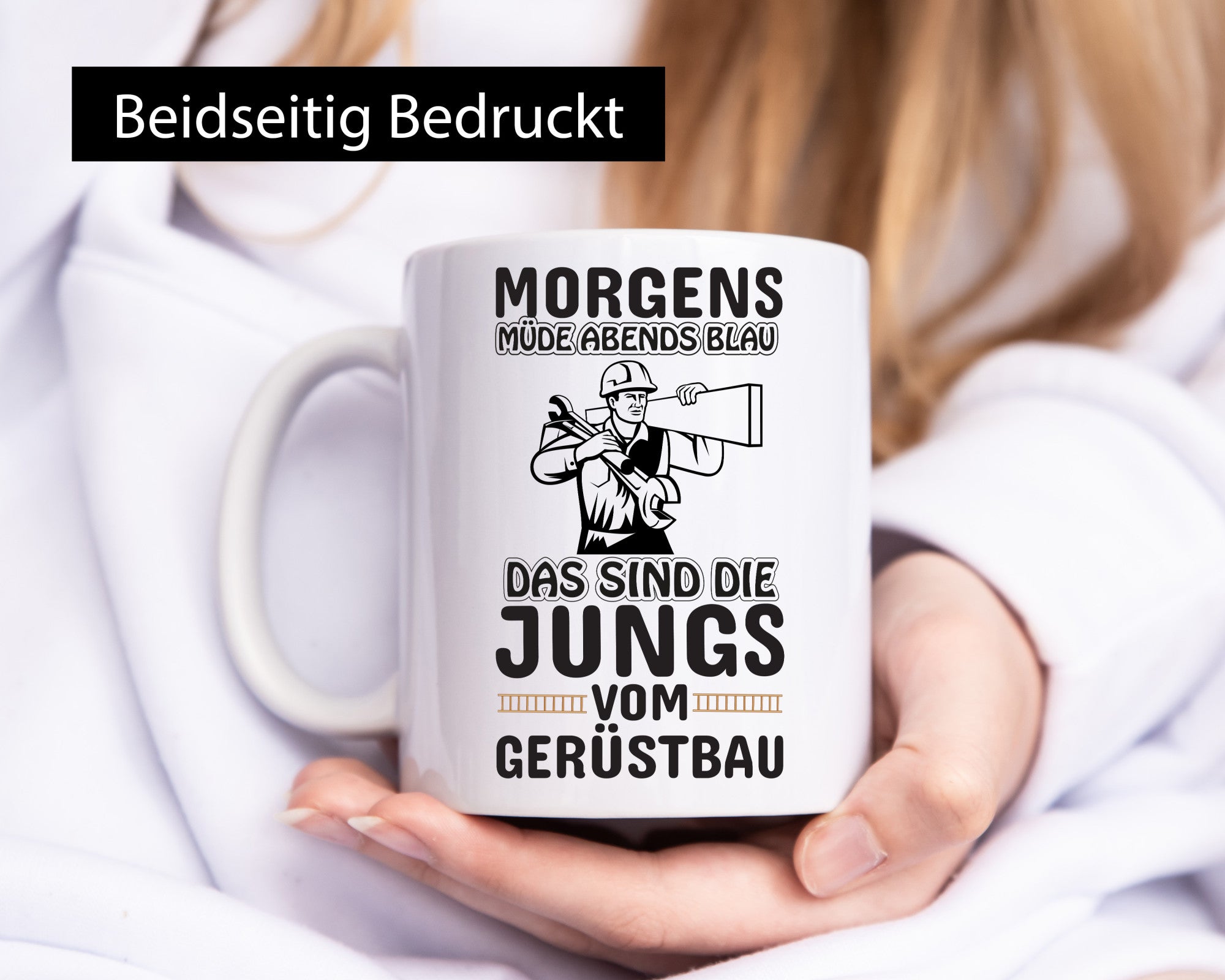 Jungs vom Gerüstbau | Gerüstbauer Tasse Baustelle Geschenk Humor Geschenkidee