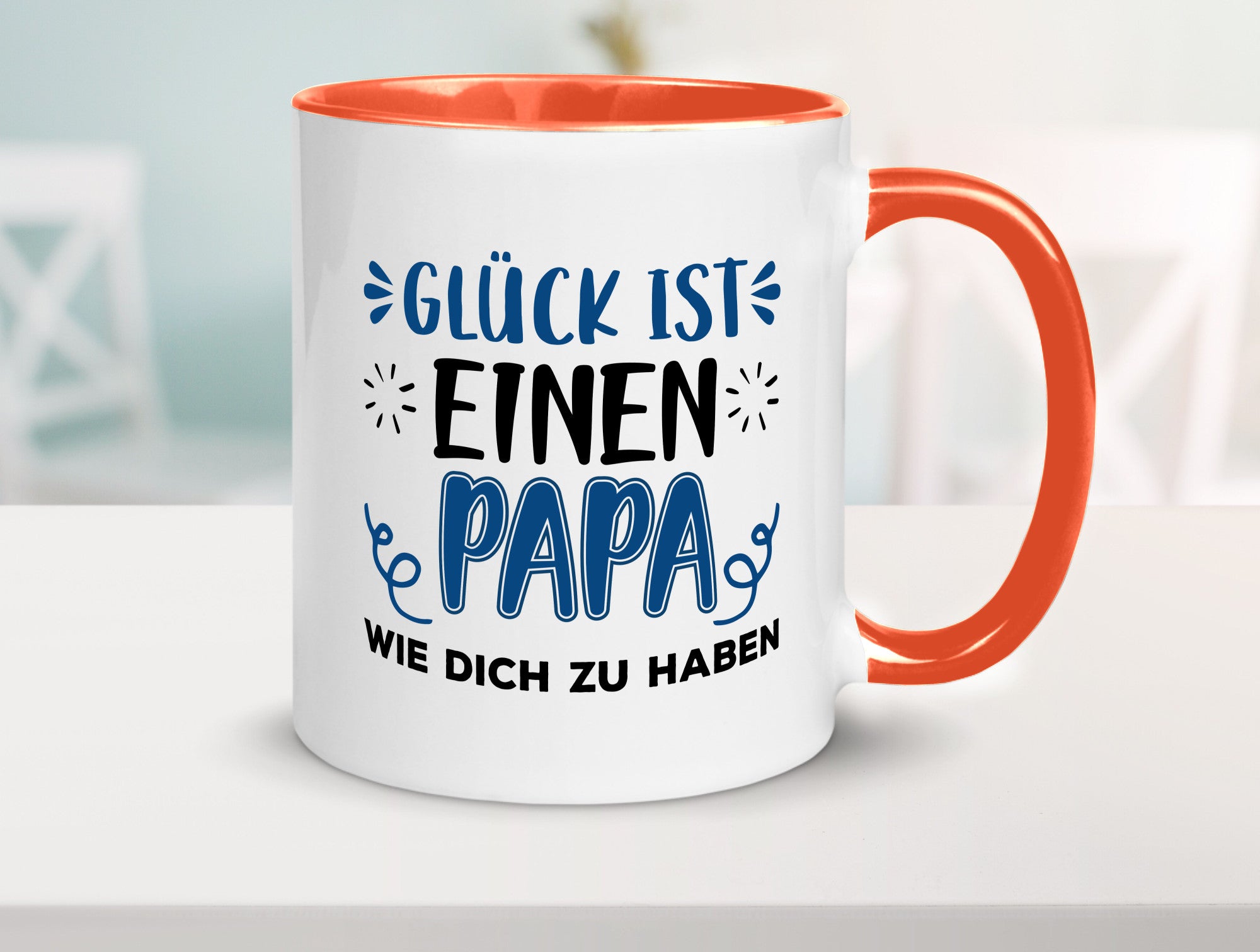 Einen Papa wie dich | Vater Tasse Vatertag Glück Geschenk Familie Geschenkidee
