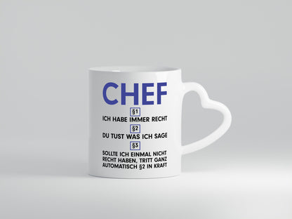 Ich habe immer Recht Chef | Führungskraft Vorgesetzter v2 lustiger Spruch
